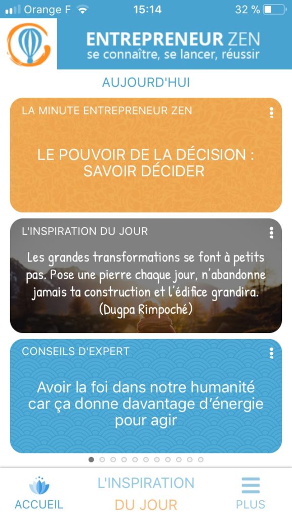 Application Mobile Entrepreneur Zen Livre De Ludovic Bréant